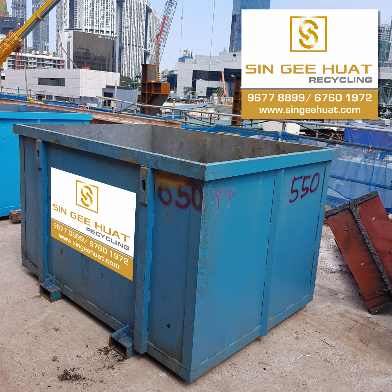 Sticker Design by Maestroto for Sin Gee Huat Recycling | Design #15126687