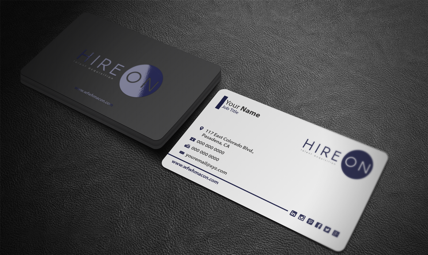 Diseño de Tarjeta de Presentación por Riz' para este proyecto | Diseño #15733394