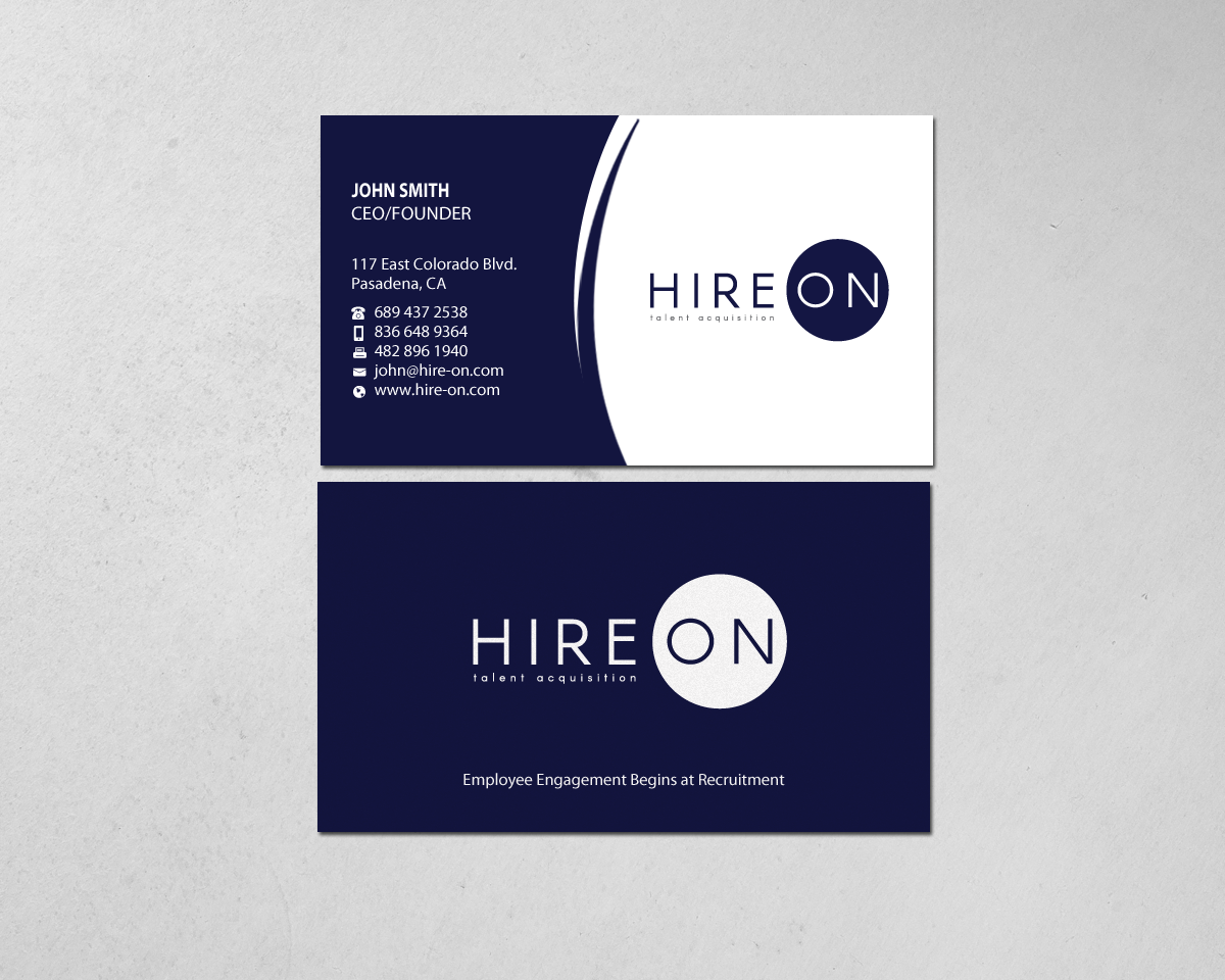 Business Card Design by Brand aid for this project | Design #15717283