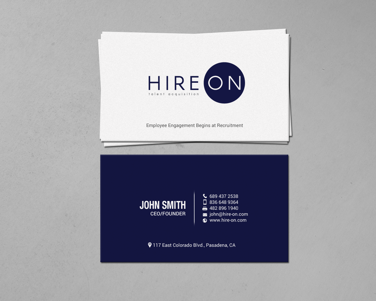 Business Card Design by chandrayaan.creative for this project | Design #15712205