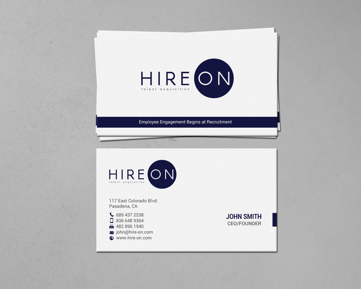 Business Card Design by chandrayaan.creative for this project | Design #15712264