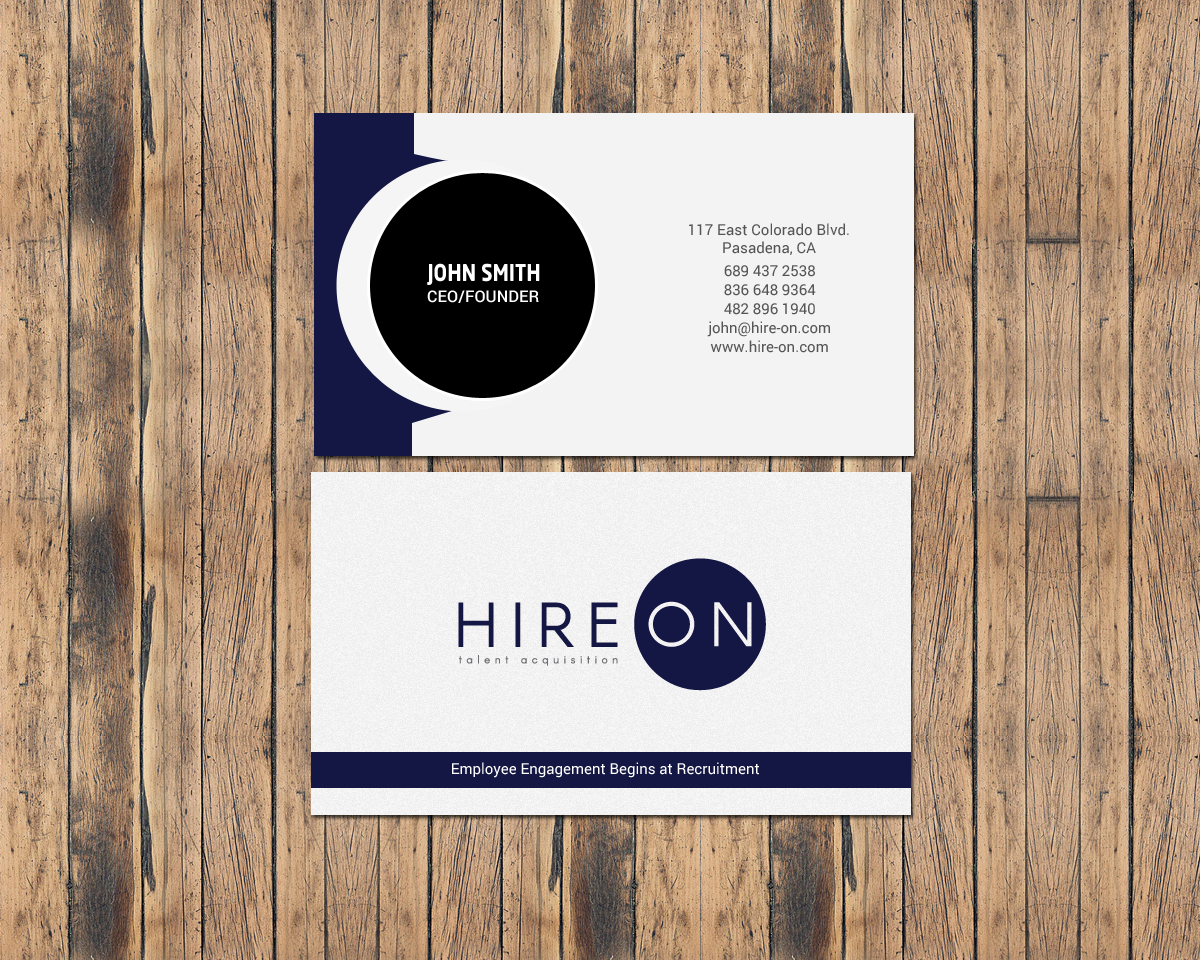 Business Card Design by chandrayaan.creative for this project | Design #15712336
