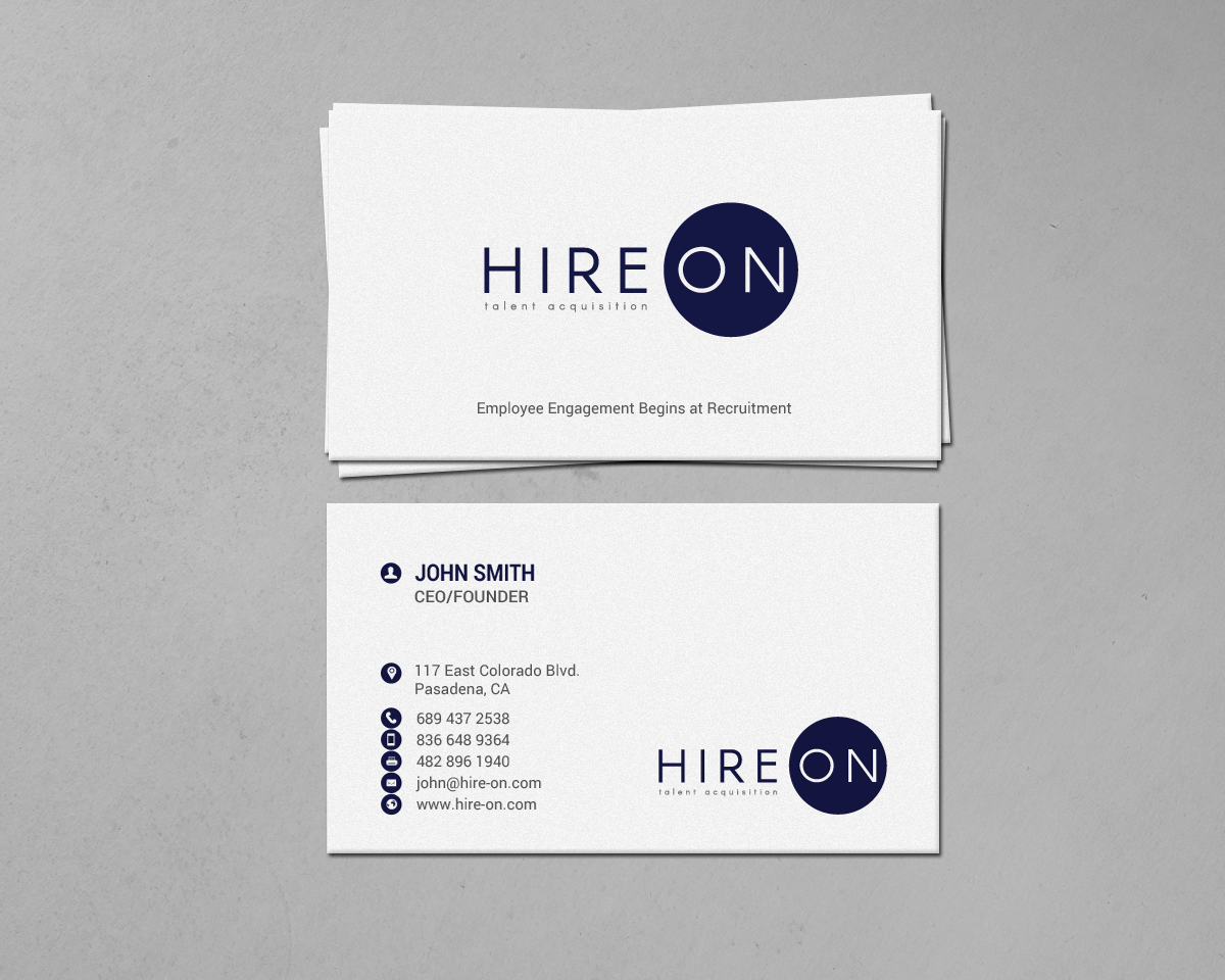 Business Card Design by chandrayaan.creative for this project | Design #15714553