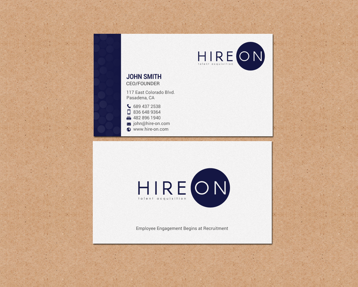Business Card Design by chandrayaan.creative for this project | Design #15717120