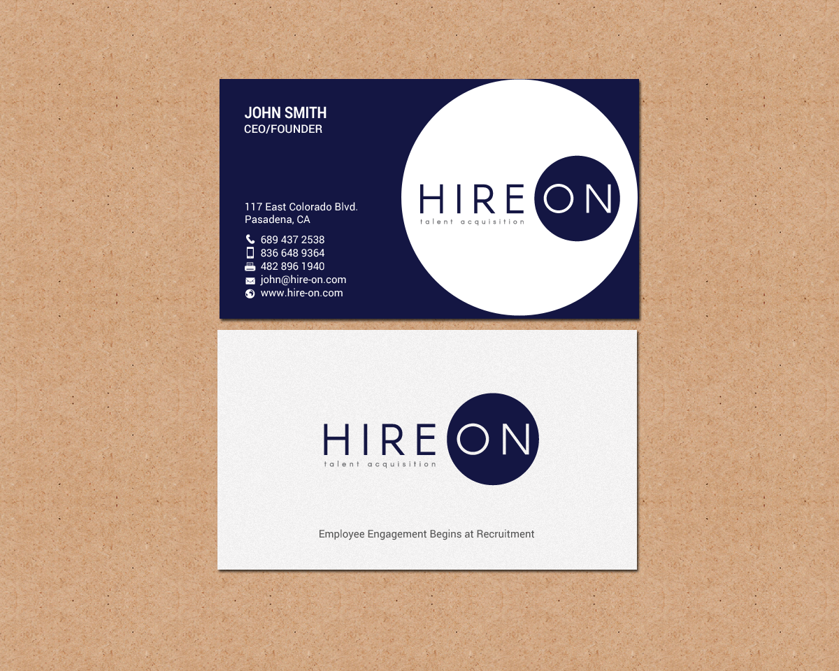 Business Card Design by chandrayaan.creative for this project | Design #15719292