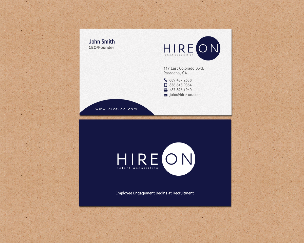 Business Card Design by chandrayaan.creative for this project | Design #15719298