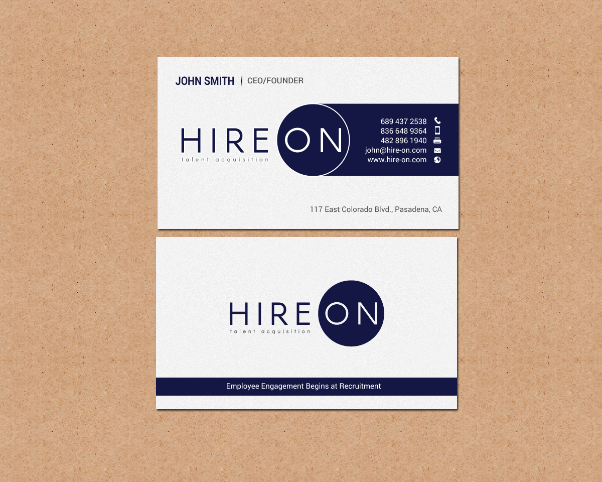 Business Card Design by chandrayaan.creative for this project | Design #15719366