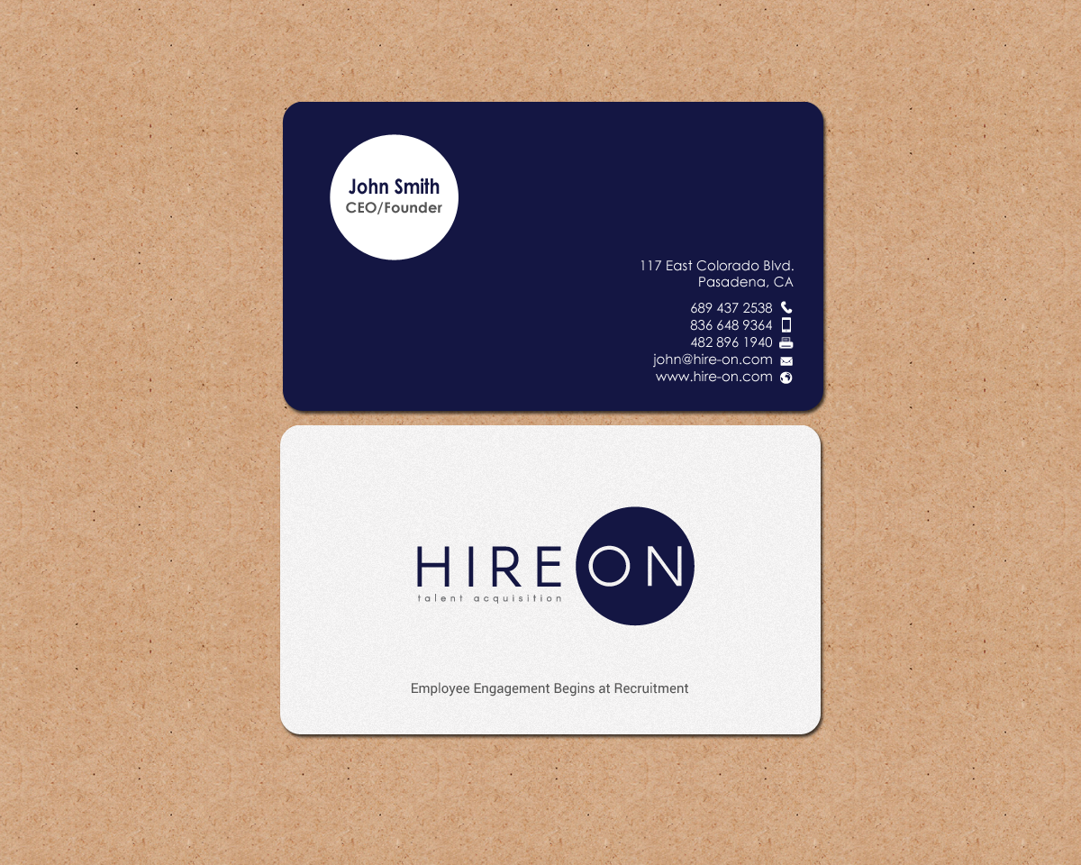 Visitenkarten-Design von chandrayaan.creative für dieses Projekt | Design #15721793