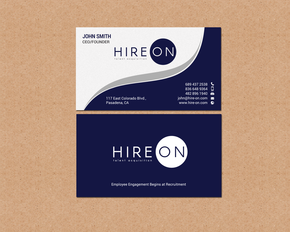 Business Card Design by chandrayaan.creative for this project | Design #15722665