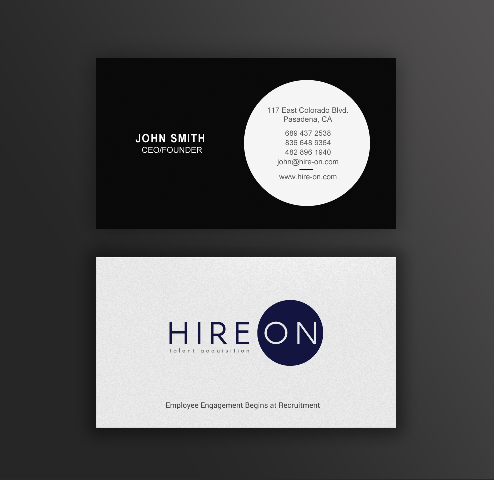 Business Card Design by chandrayaan.creative for this project | Design #15817469
