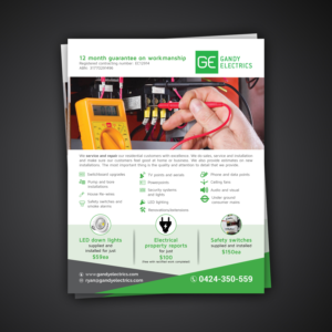 Flyer Design by Mariyam Khan for this project | Design: #15121353