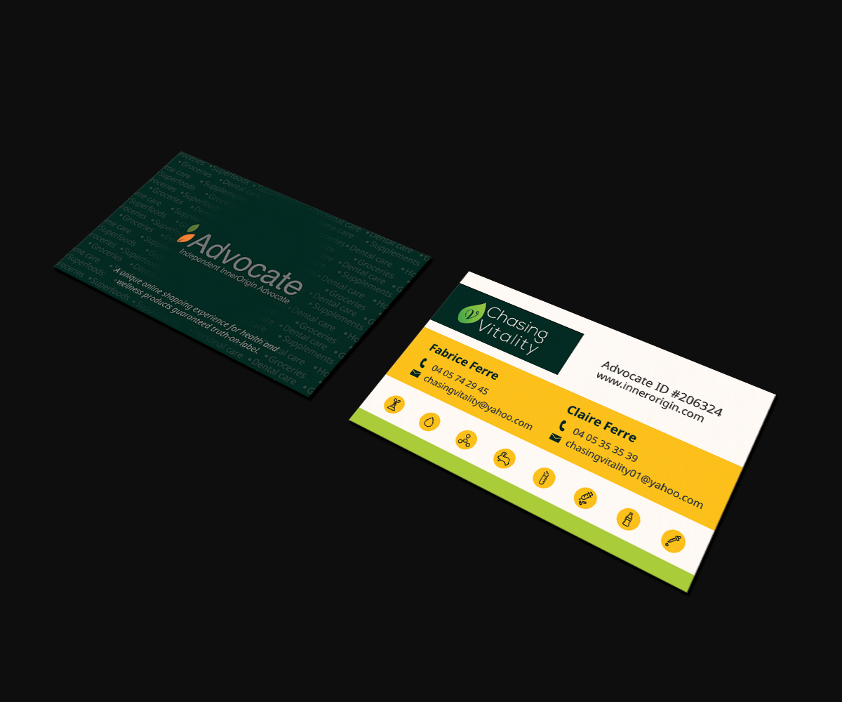 Business Card Design by JK18 for this project | Design #15145599