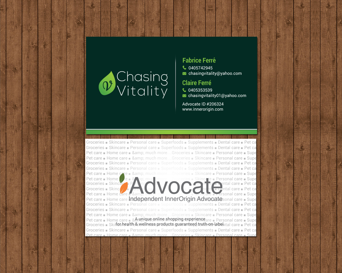 Business Card Design by chandrayaan.creative for this project | Design #15167692