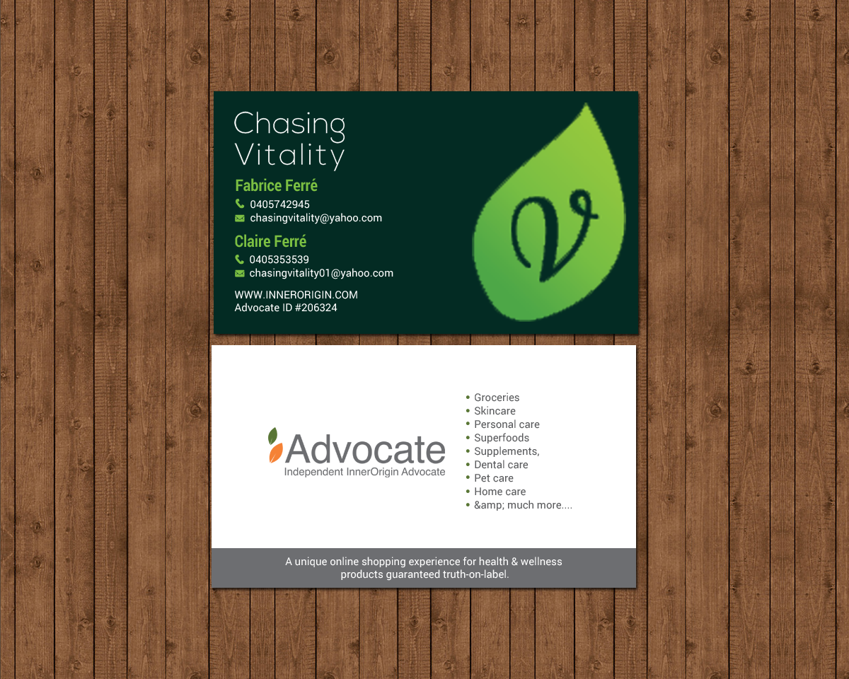 Business Card Design by chandrayaan.creative for this project | Design #15167718