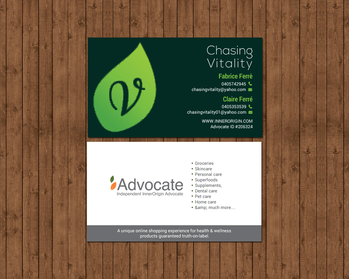 Business Card Design by chandrayaan.creative for this project | Design #15167719