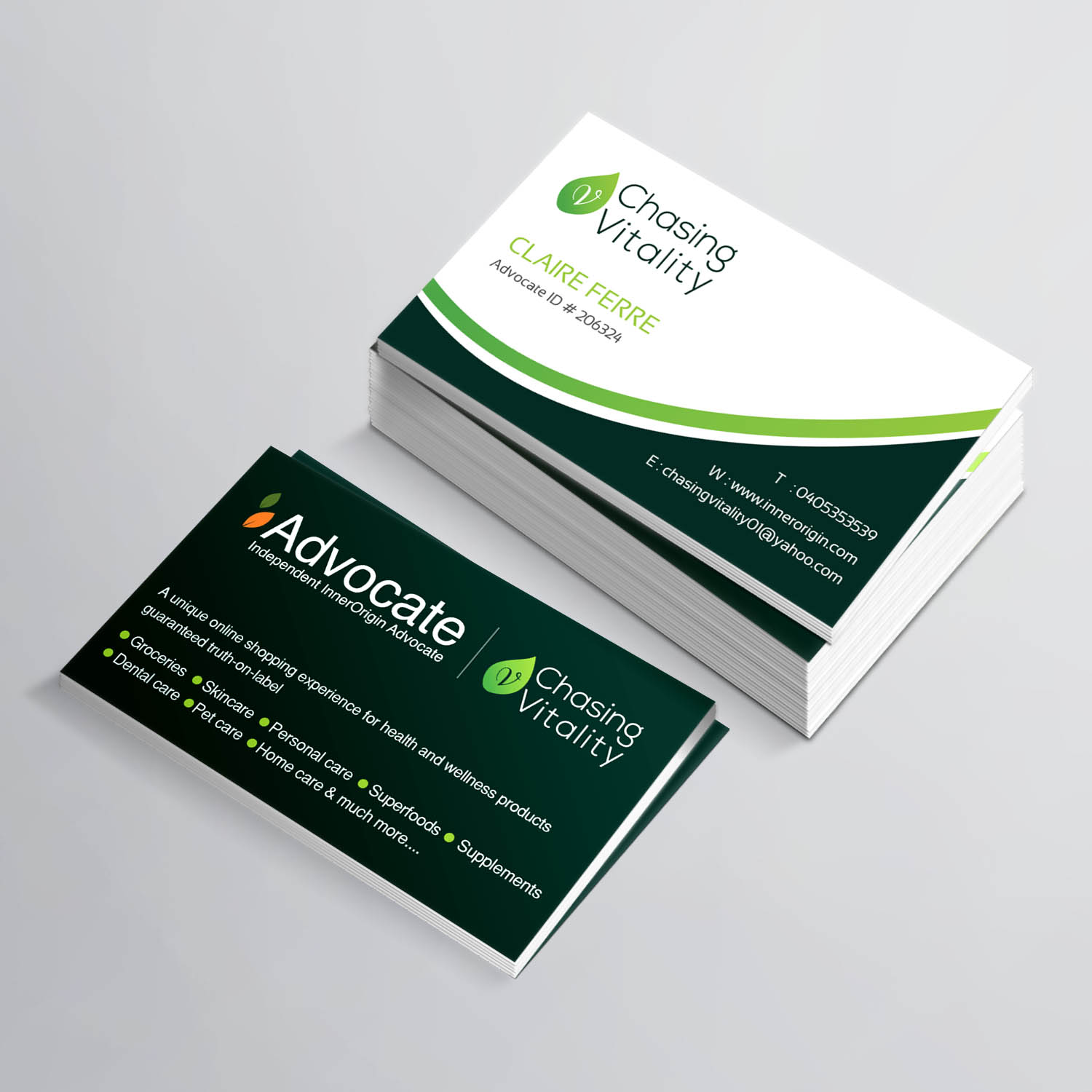 Business Card Design by Creative Jiniya for this project | Design #15146168