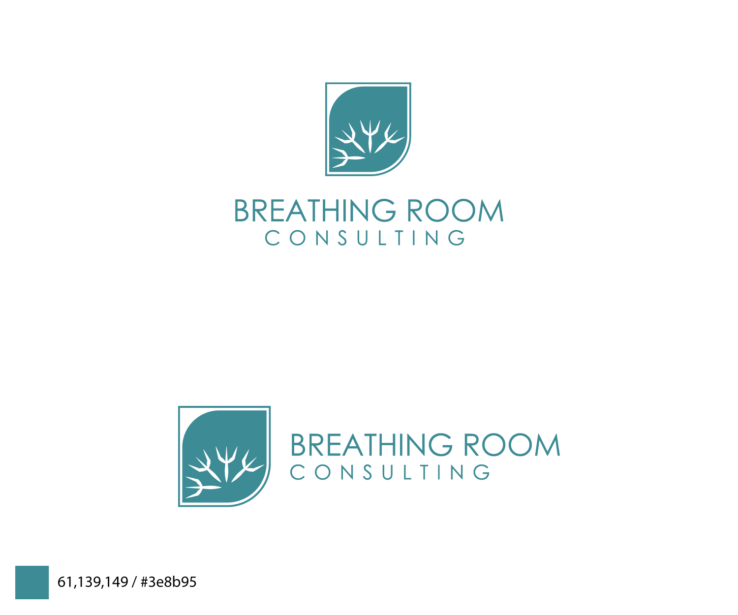 Logo Design by FLoc! Studio for Breathing Room Consulting | Design #15222523