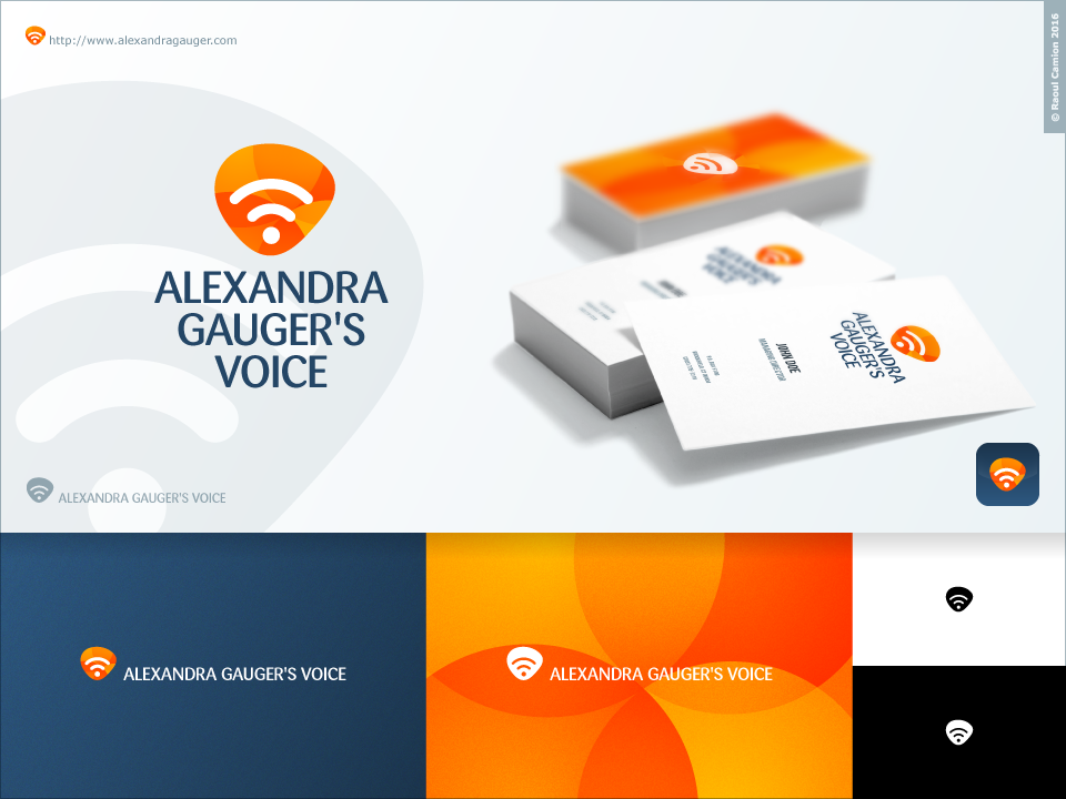 Design de Logo par Raoul Camion pour Alexandra Gauger Stimme | Design #15124650