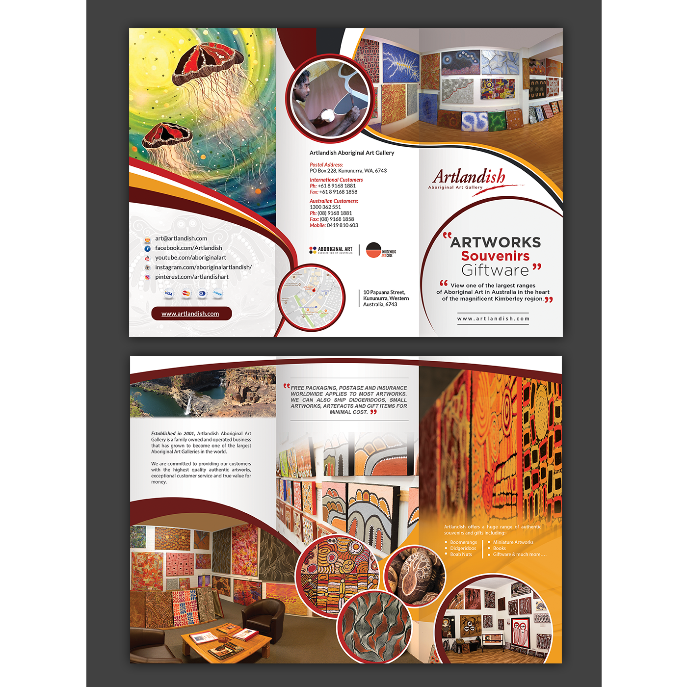 Flyer Design by creative.bugs for Artlandish | Design #15461999