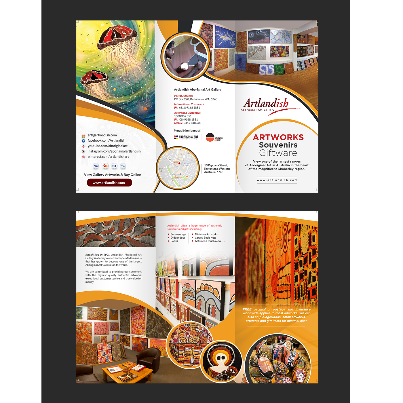 Flyer Design by creative.bugs for Artlandish | Design #15507120