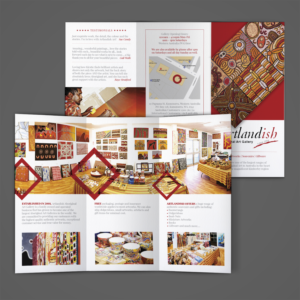 Australian Aboriginal Art Gallery brochure | Flyer Design by banedsgn