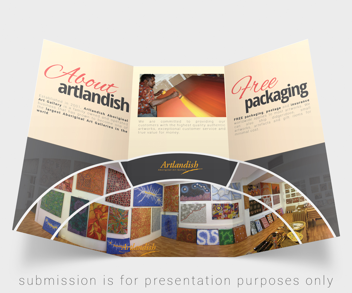 Flyer Design by belethoriel for Artlandish | Design #15209555