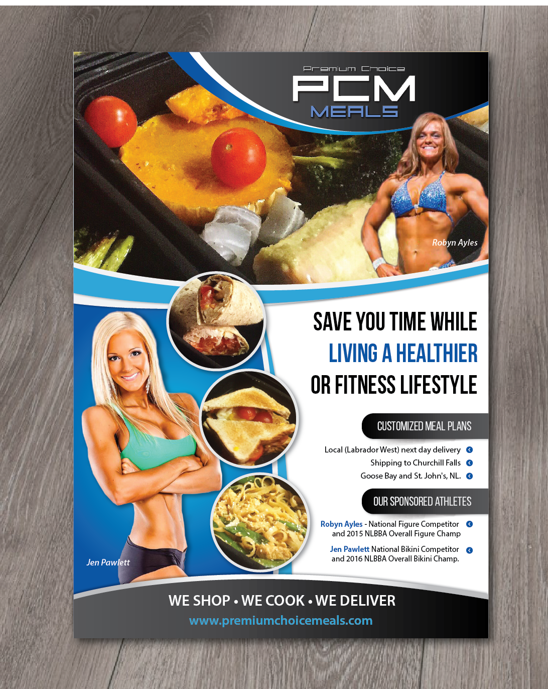 Flyer Design by alex989 for Premium Choice Meals | Design #15126884
