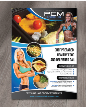 Diseño de Flyer por alex989 para Premium Choice Meals | Diseño: #15134850