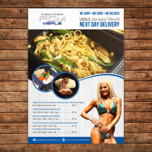 Diseño de Flyer por debdesign para Premium Choice Meals | Diseño: #15129527
