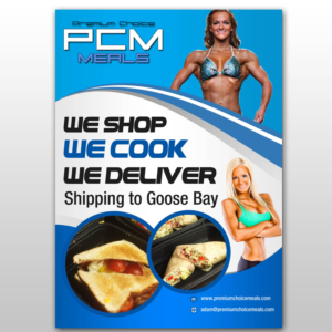 Diseño de Flyer por debdesign para Premium Choice Meals | Diseño: #15129759