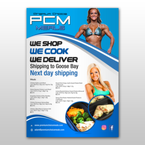 Diseño de Flyer por debdesign para Premium Choice Meals | Diseño: #15134085