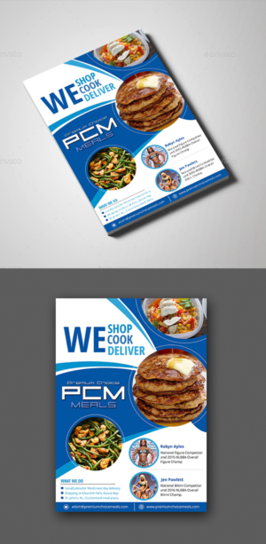Diseño de Flyer por ecorokerz para Premium Choice Meals | Diseño: #15134101