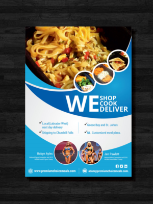 Flyer Design by cre8vpixDesign for Premium Choice Meals | Design #15132610