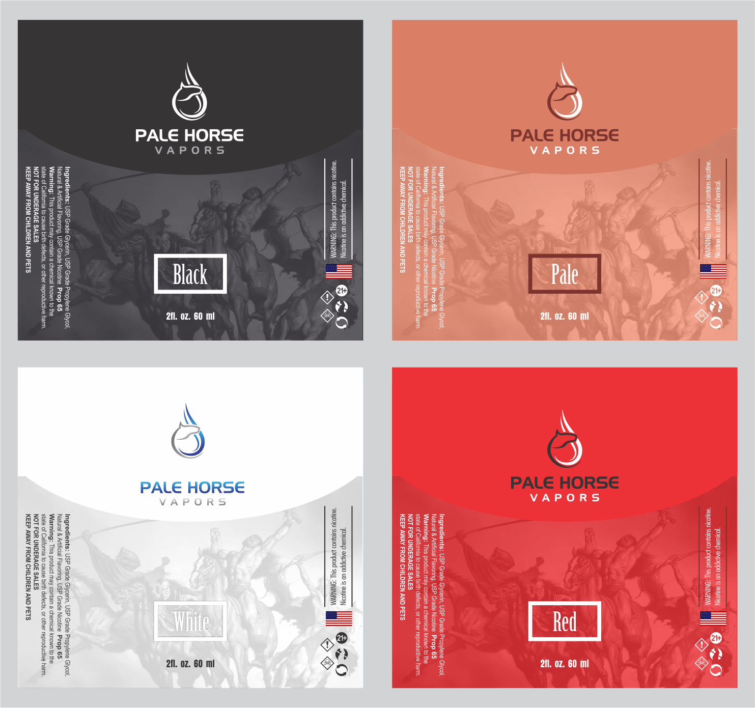 Etikett-Design von Pint & Promotional Projects für Saratoga Vapor Store, LLC | Design #15169802