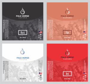 Etikett-Design von Pint & Promotional Projects für Saratoga Vapor Store, LLC | Design: #15169802