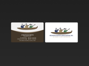 Diseño de Tarjeta de Presentación por Creations Box 2015 para Seldovia Native Association Inc. | Diseño: #15170203