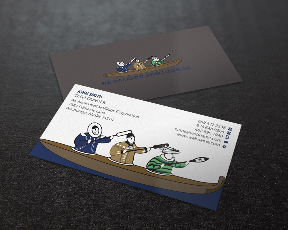 Design de Carte de Visite par Brand aid pour Seldovia Native Association Inc. | Design #15149363