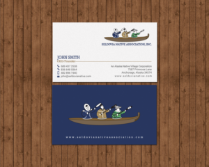 Business Card Design by chandrayaan.creative for Seldovia Native Association Inc. | Design #15139810