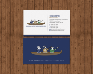 Business Card Design by chandrayaan.creative for Seldovia Native Association Inc. | Design: #15139812