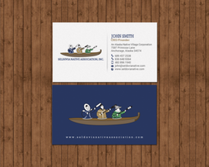 Diseño de Tarjeta de Presentación por chandrayaan.creative para Seldovia Native Association Inc. | Diseño: #15139814