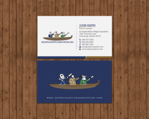 Diseño de Tarjeta de Presentación por chandrayaan.creative para Seldovia Native Association Inc. | Diseño: #15139817