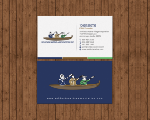 Diseño de Tarjeta de Presentación por chandrayaan.creative para Seldovia Native Association Inc. | Diseño: #15139863