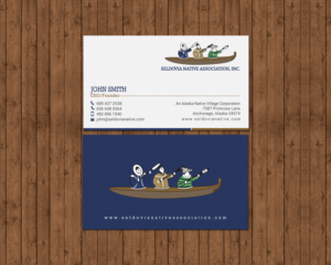 Diseño de Tarjeta de Presentación por chandrayaan.creative para Seldovia Native Association Inc. | Diseño: #15139865