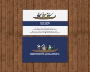 Diseño de Tarjeta de Presentación por chandrayaan.creative para Seldovia Native Association Inc. | Diseño: #15139943