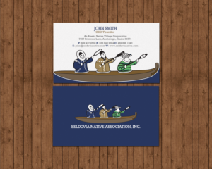 Business Card Design by chandrayaan.creative for Seldovia Native Association Inc. | Design: #15139947