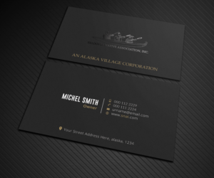 Diseño de Tarjeta de Presentación por Graphic Flame para Seldovia Native Association Inc. | Diseño: #15128003