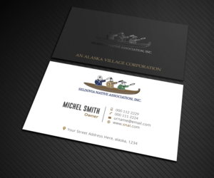 Diseño de Tarjeta de Presentación por Graphic Flame para Seldovia Native Association Inc. | Diseño: #15128007