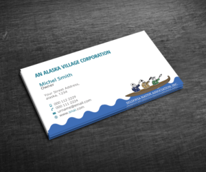 Design de Carte de Visite par Graphic Flame pour Seldovia Native Association Inc. | Design : #15128055