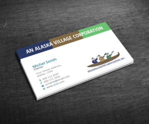 Business Card Design by Graphic Flame for Seldovia Native Association Inc. | Design: #15128056