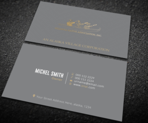 Business Card Design by Graphic Flame for Seldovia Native Association Inc. | Design: #15182912